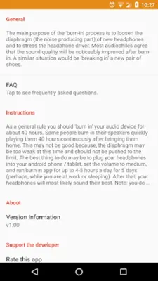 Burn-in Audio android App screenshot 3