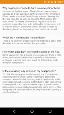 Burn-in Audio android App screenshot 4